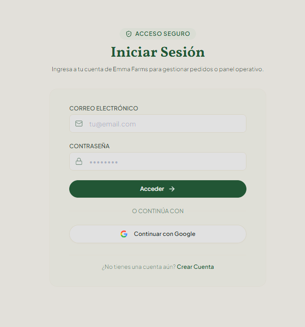 Portal de autoservicio para clientes con seguimiento de pedidos.